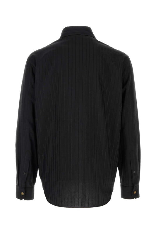 INFORMAL SHIRT RESPONSIBLE COTTON SILK MICRO GRECA SHIRTS