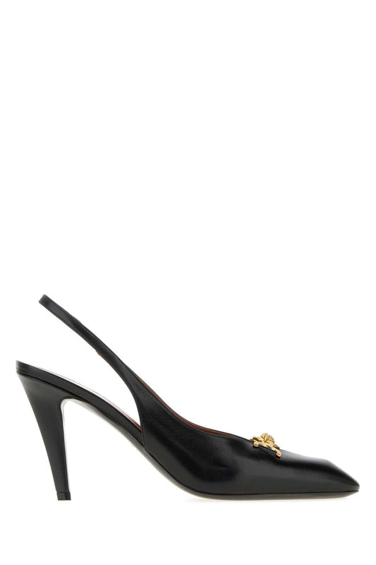 SLING BACK T.90 LAMB LEATHER PUMPS