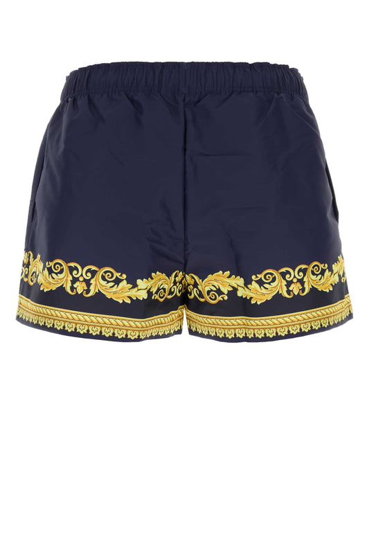 SWIM SHORTS NYLON GOLFO RECYCLED NEW BAROCCO PRINT SWIMSUITS