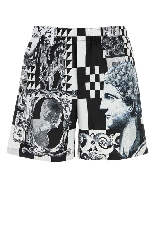 LONG SWIM SHORTS LONG NYLON GOLFO RECYCLED MEDUSA SWIMSUITS