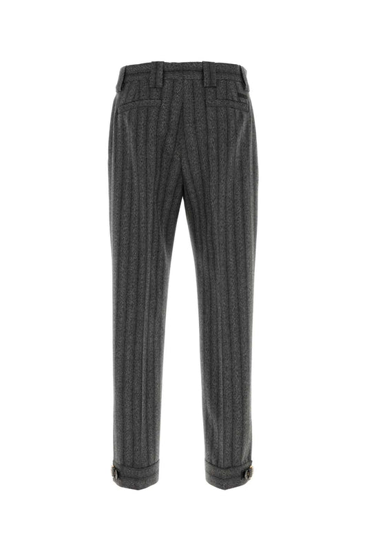 FORMAL PANT RESPONSIBLE LIGHT WEIGHT TWILL PINSTRI PANTS