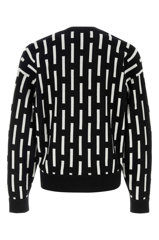 KNIT SWEATER GIANNI DASHES TOPS