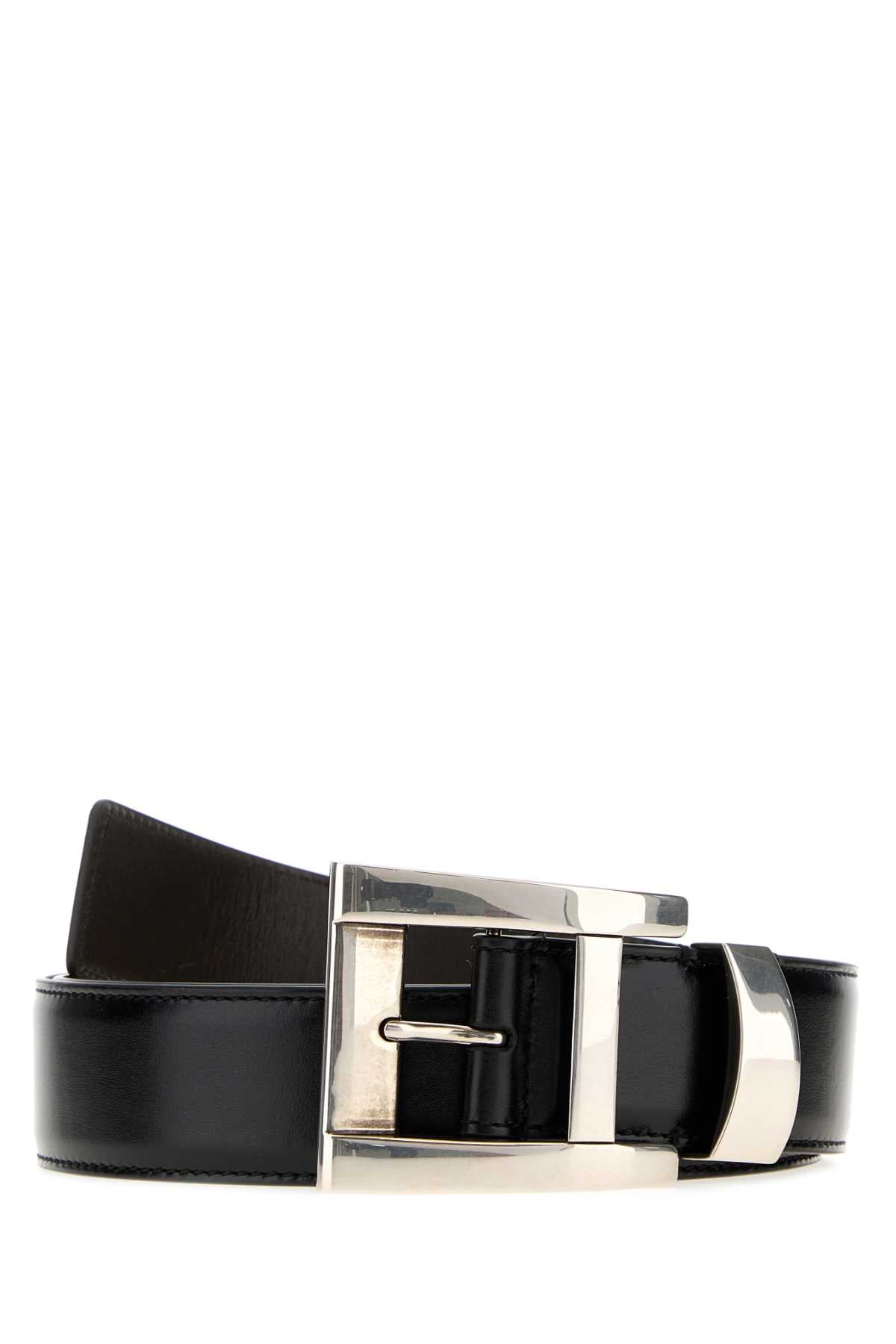 BELT H.40 CALF LEATHER BELT