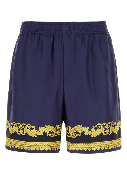 SHORTS SILK TWILL PRINT NEW BAROCCO FOULARD SHORTS