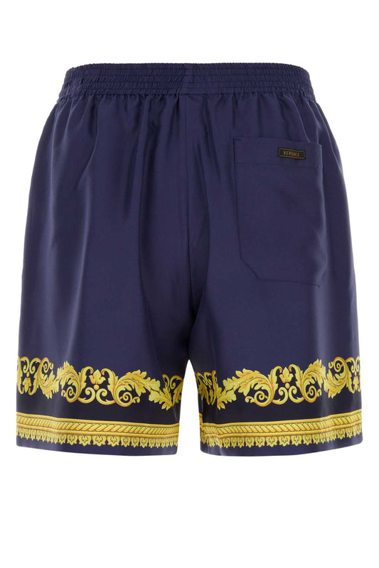 SHORTS SILK TWILL PRINT NEW BAROCCO FOULARD SHORTS