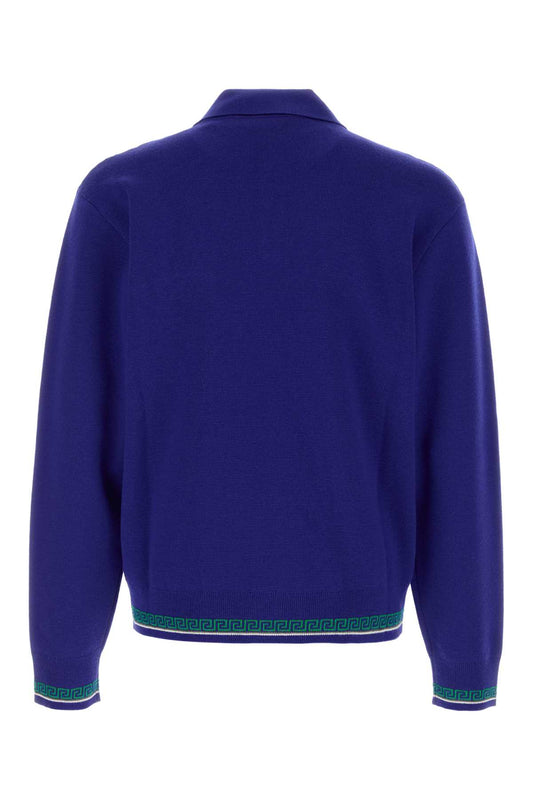KNIT SWEATER GRECA TIPPING POLO