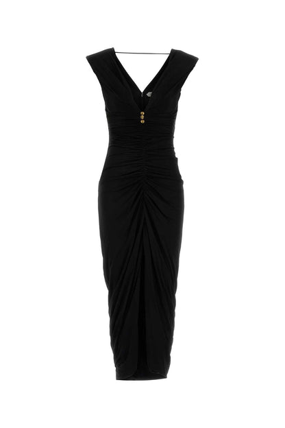 GOWN RESPONSIBLE VISCOSE LIQUID JERSEY DRESSES
