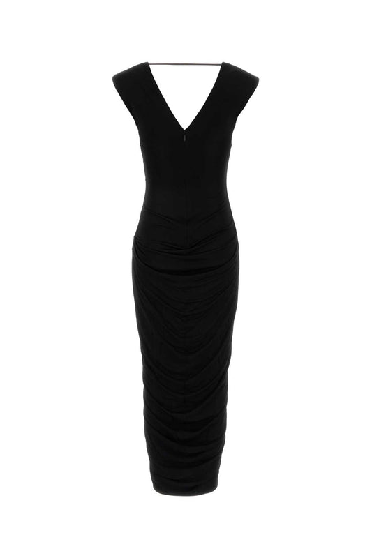 GOWN RESPONSIBLE VISCOSE LIQUID JERSEY DRESSES