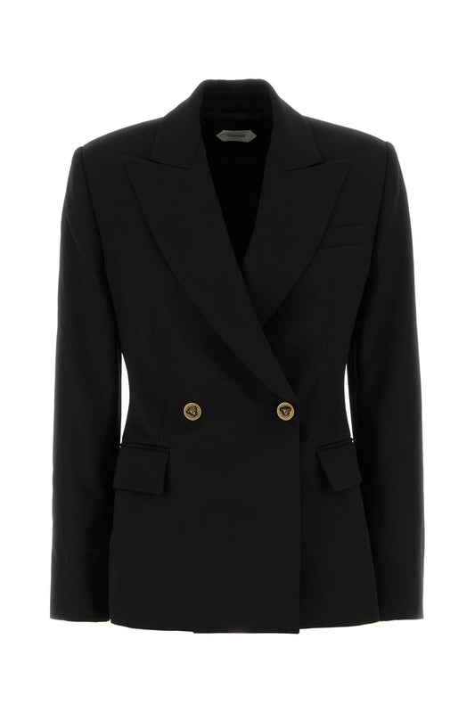 INFORMAL JACKET HEAVY WEIGHT WOOL GRAIN DE POUDRE BLAZERS AND VESTS