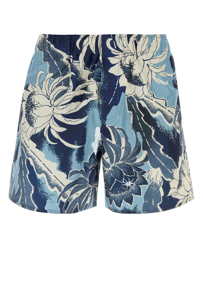 HAWAIIAN PRINT SWIM SHORTS SHORTS