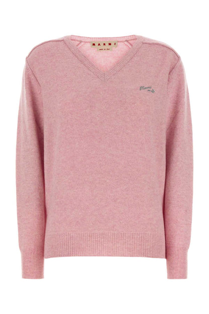 V NECK SWEATER KNITWEARS