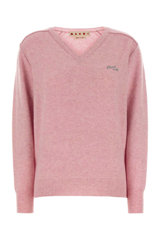 V NECK SWEATER KNITWEARS
