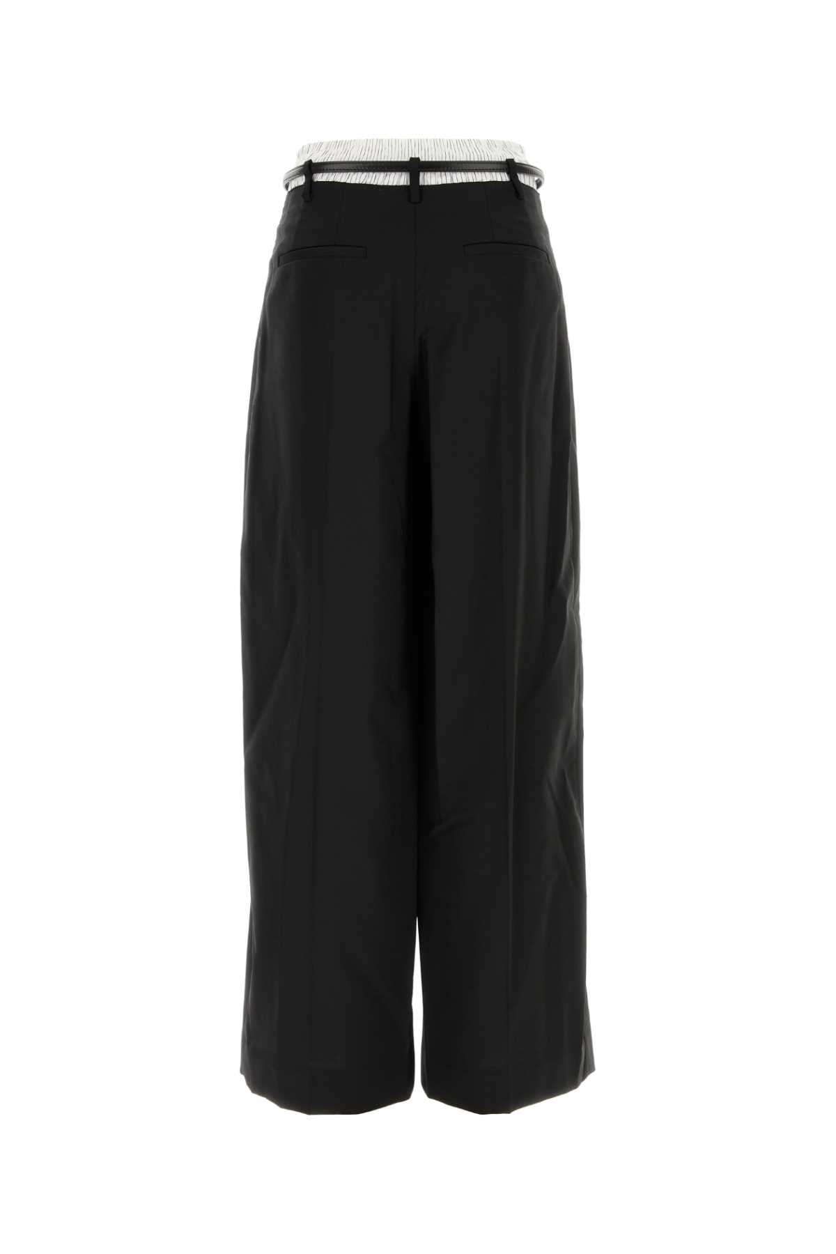 MID-RISE BELTED TAILORED PANT PANTS