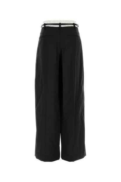MID-RISE BELTED TAILORED PANT PANTS