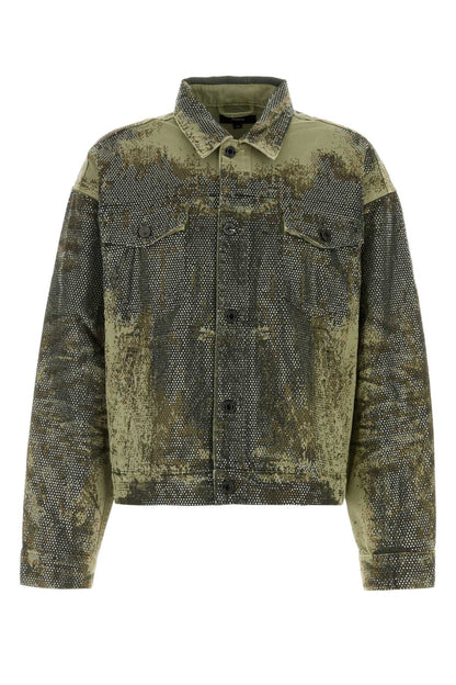 DENIM JACKET BLAZERS AND VESTS