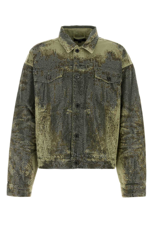 DENIM JACKET BLAZERS AND VESTS