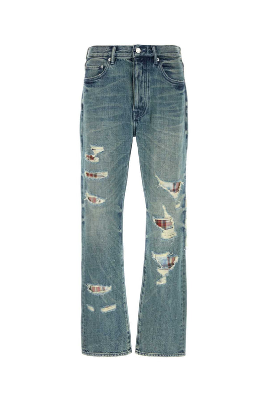 DENIM BOTTOM JEANS