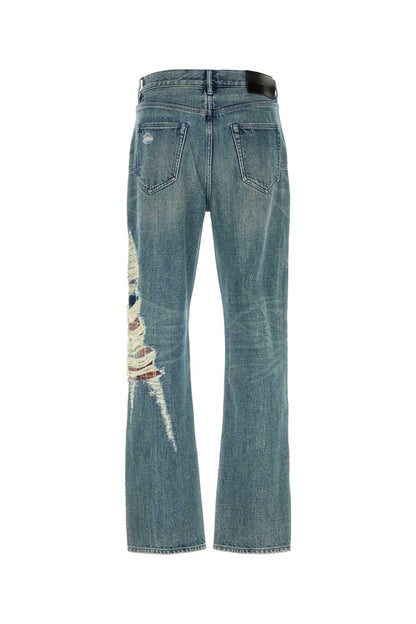 DENIM BOTTOM JEANS