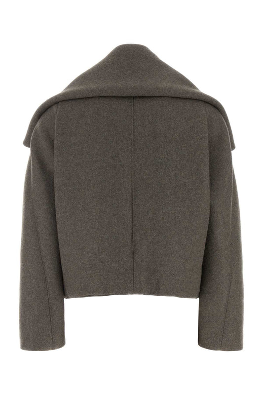 FOLDED COLLAR BOMBER JACKET JACKETS