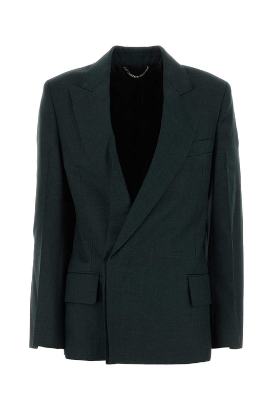 SCULPTURAL LAYERED JACKET BLAZERS AND VESTS