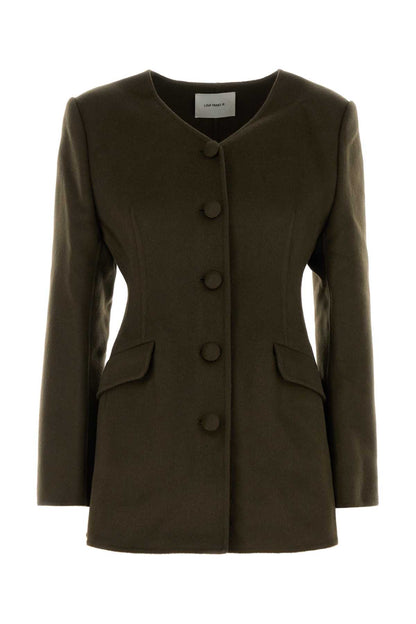DOUBLÉ TAILORED V NECK BLAZER TOPS