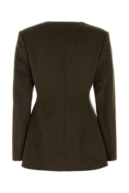 DOUBLÉ TAILORED V NECK BLAZER TOPS
