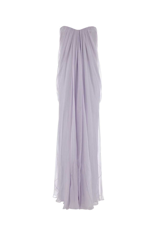 DRAPED BUSTIER LG DR LONG DRESSES