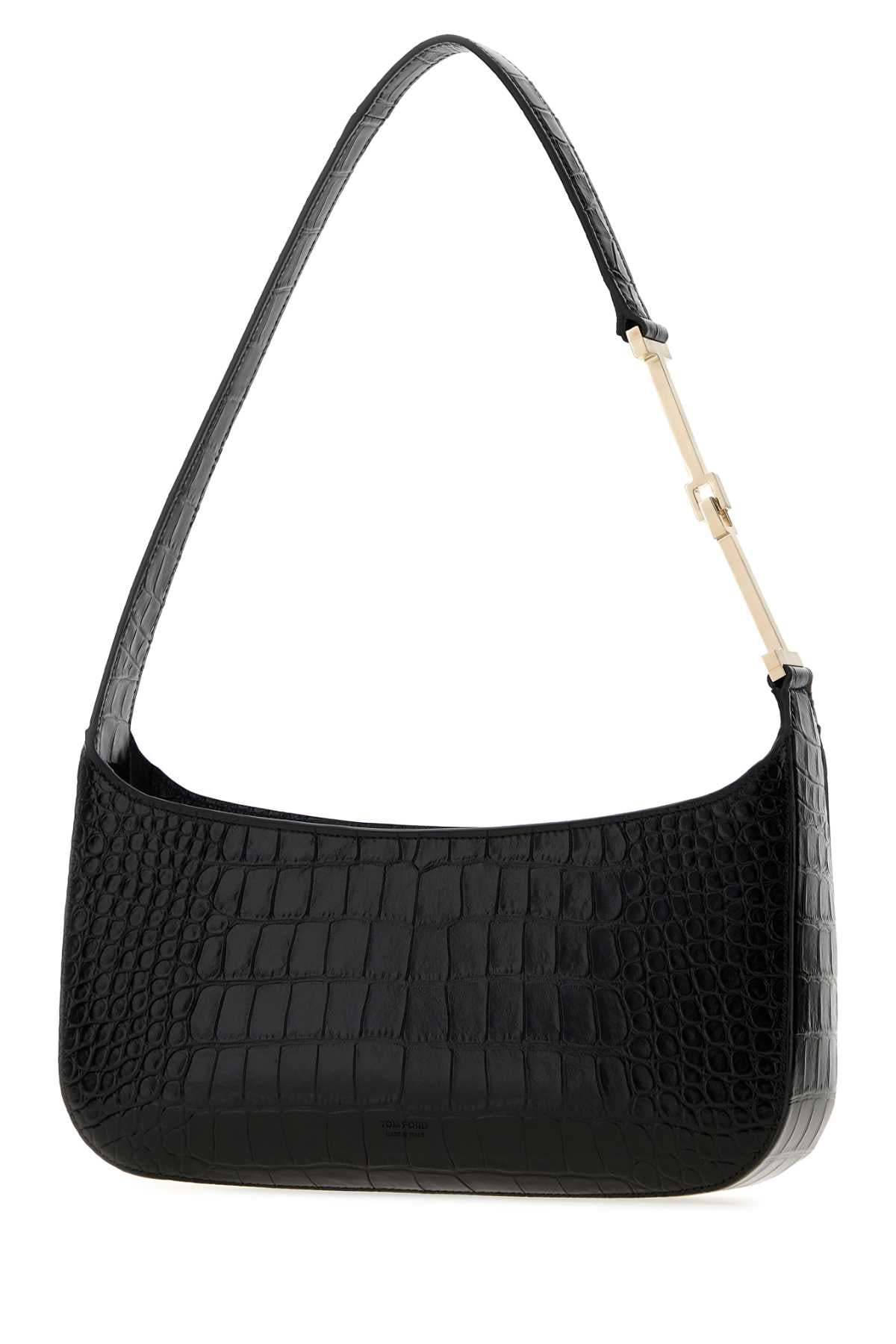 TUMBLED SOFT PRINTED CROC SMALL SHOULDER BAG HANDBAGS