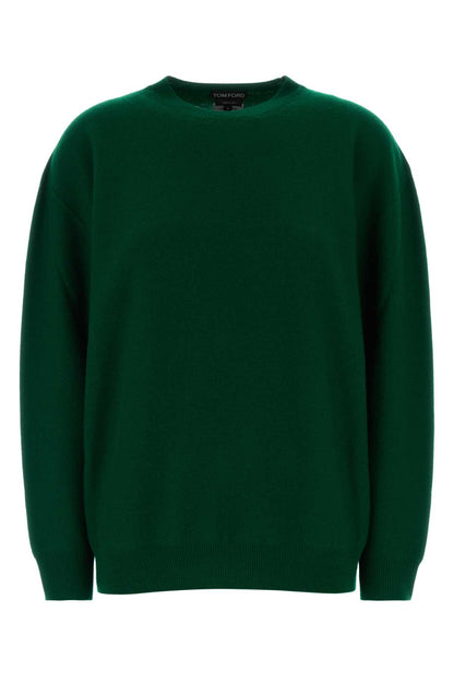 WHOLEGARMENT SOFT CASHMERE - 15GG SCOOP NECK KNIT KNITWEARS