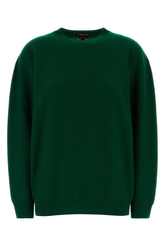 WHOLEGARMENT SOFT CASHMERE - 15GG SCOOP NECK KNIT KNITWEARS