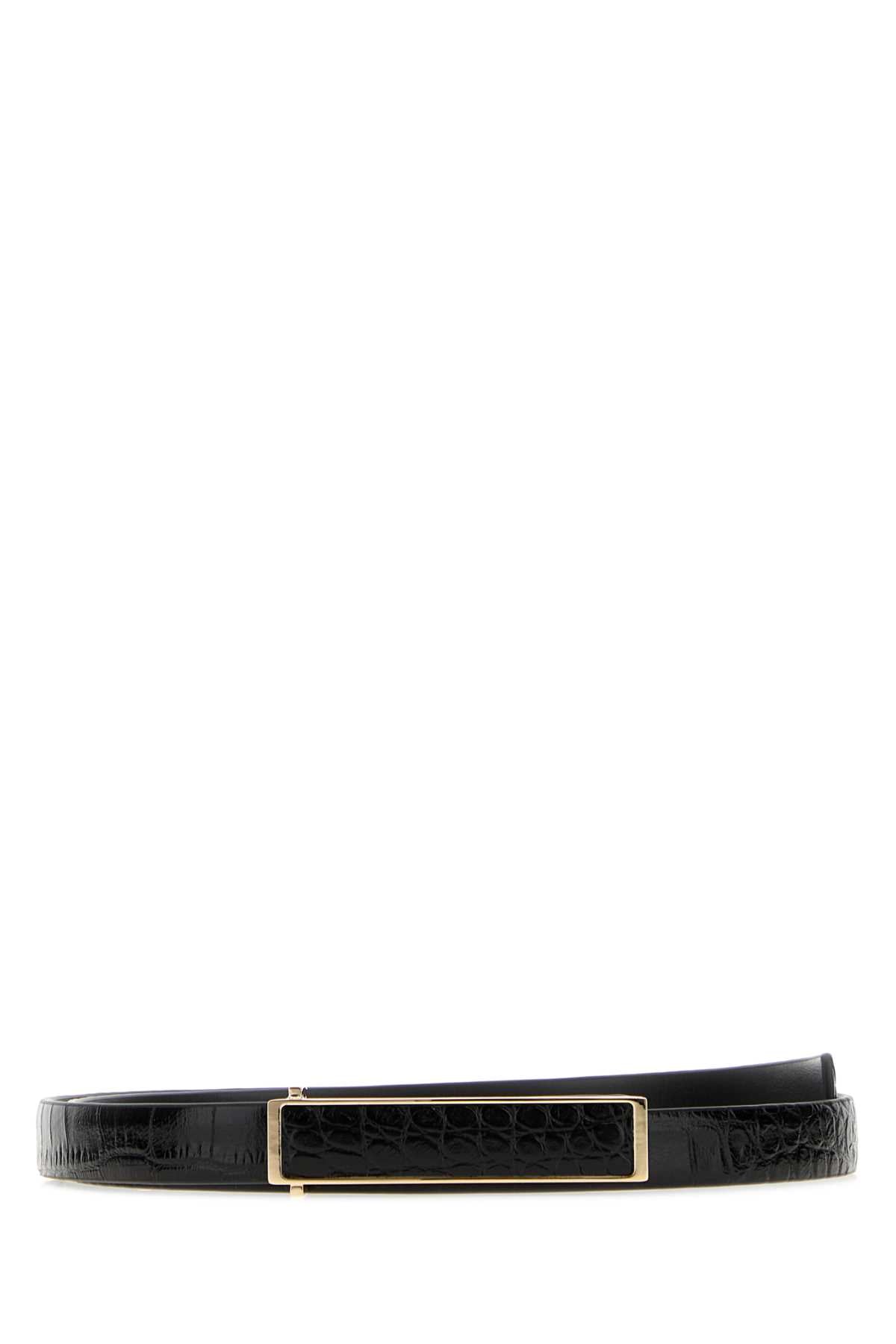 TUMBLED SOFT PRINTED CROC BELT BELT