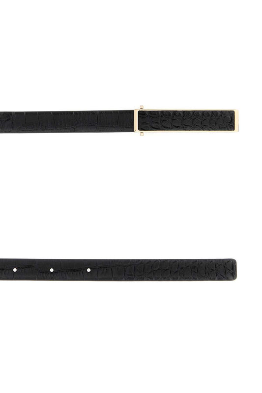 TUMBLED SOFT PRINTED CROC BELT BELT