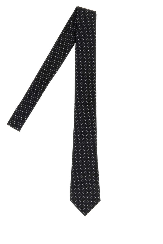 MICRO DOTS TIE 6CM TIES AND BOW TIES