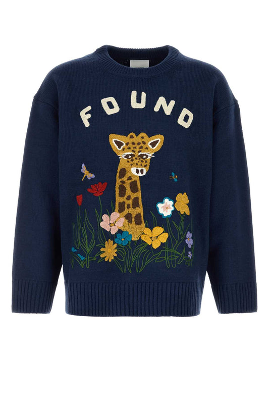 WILDLIFE KNIT SWEATER KNITWEARS