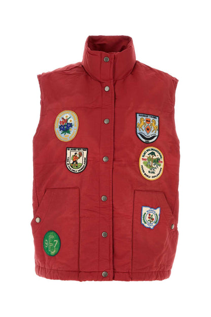 PATCH DOWN VEST BLAZERS AND VESTS