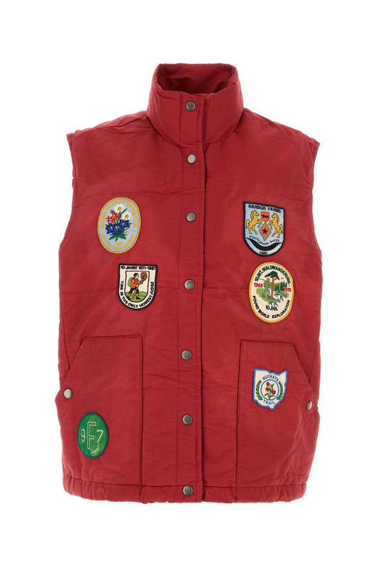 PATCH DOWN VEST BLAZERS AND VESTS