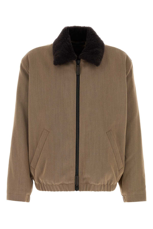 BLOUSON JACKET BLAZERS AND VESTS