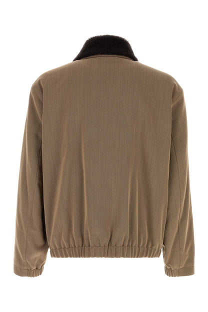 BLOUSON JACKET BLAZERS AND VESTS