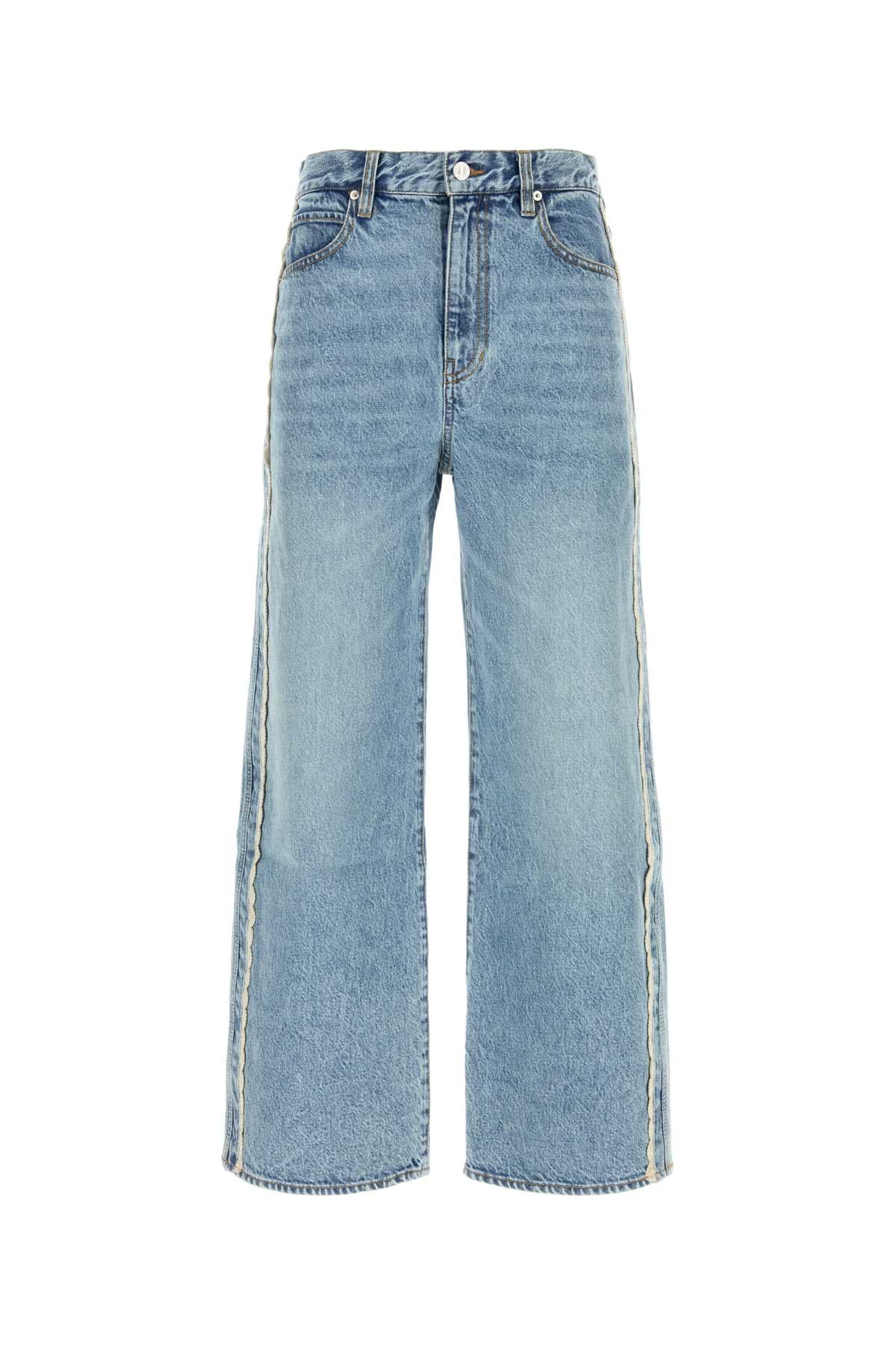 THECROCHET BOW CROP JEANS