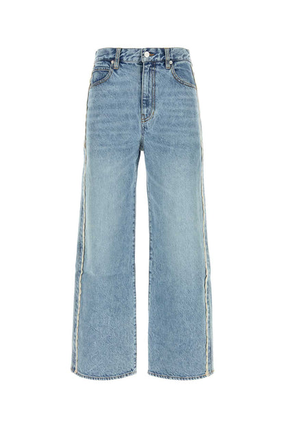 THECROCHET BOW CROP JEANS