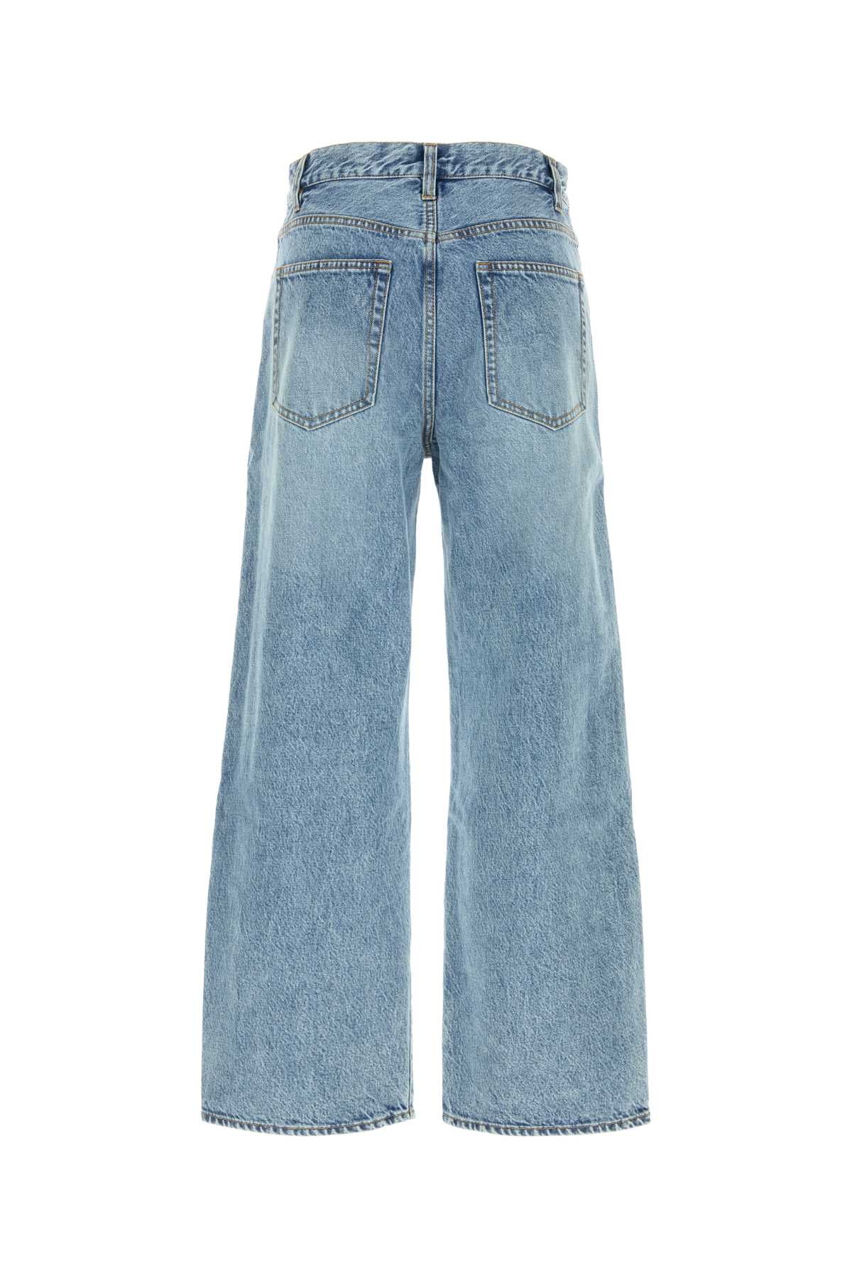 THECROCHET BOW CROP JEANS