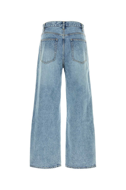 THECROCHET BOW CROP JEANS