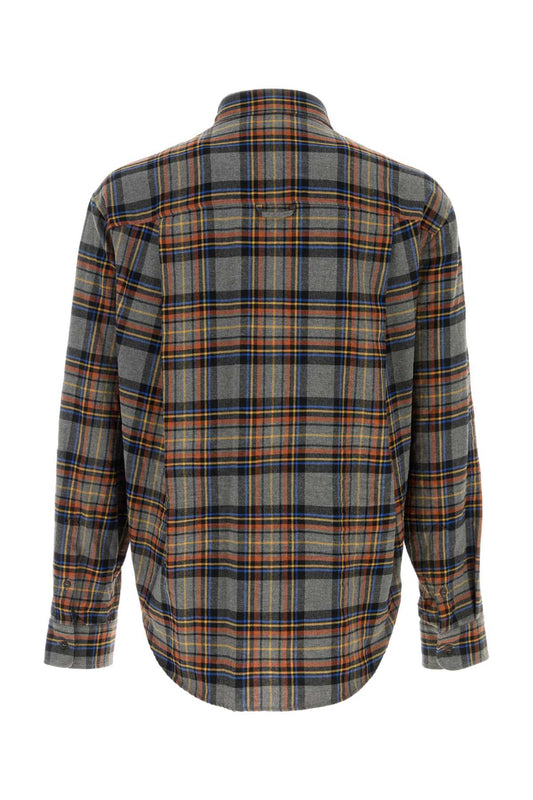 LINED CHECK SHIRT SHIRTS