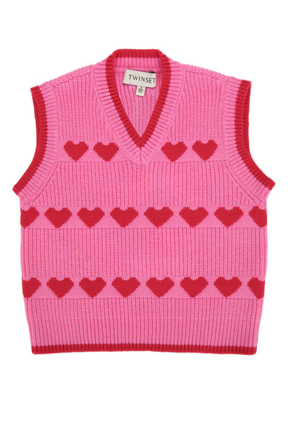 GILET CUORI KNITWEARS