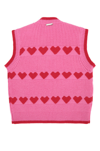 GILET CUORI KNITWEARS