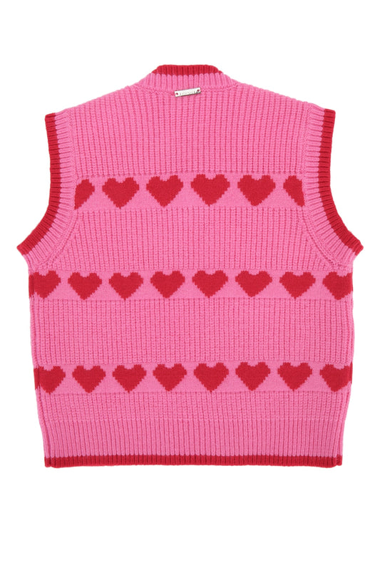 GILET CUORI KNITWEARS