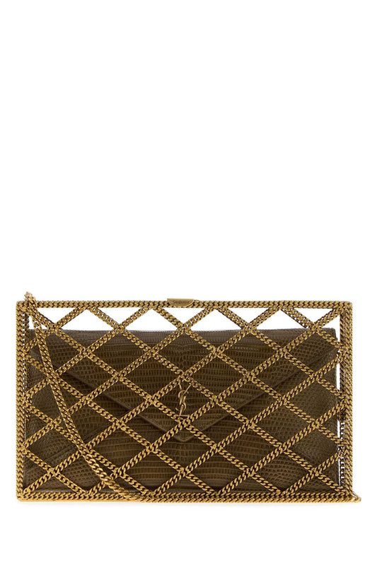 YSL BO MINI CAGE CROSSBODY BAGS