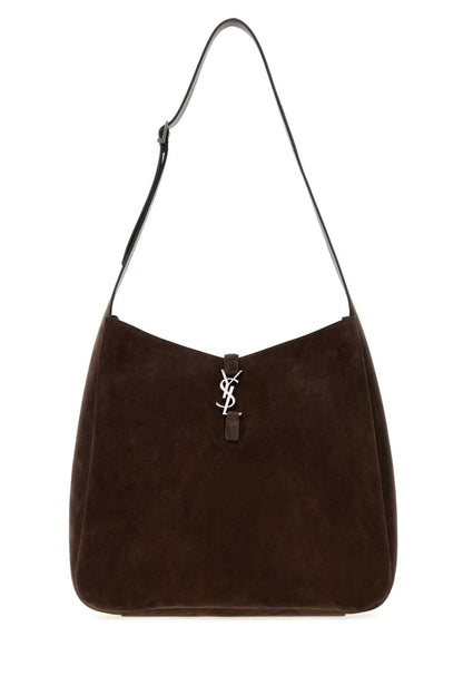 YSL BV 5A7 HOBO MAXI E_SUEDE S HANDBAGS