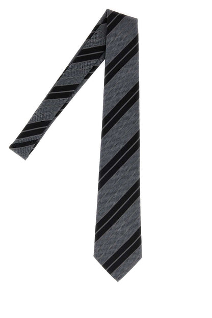 CRAVATE RAYURES TRAME TIES AND BOW TIES