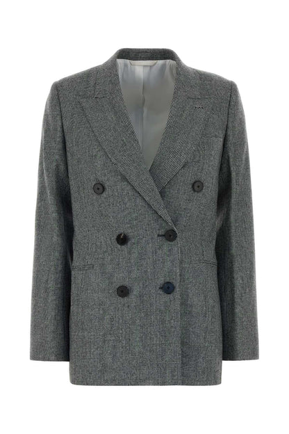 DOUBLE BREASTED JACKET BLAZERS AND VESTS